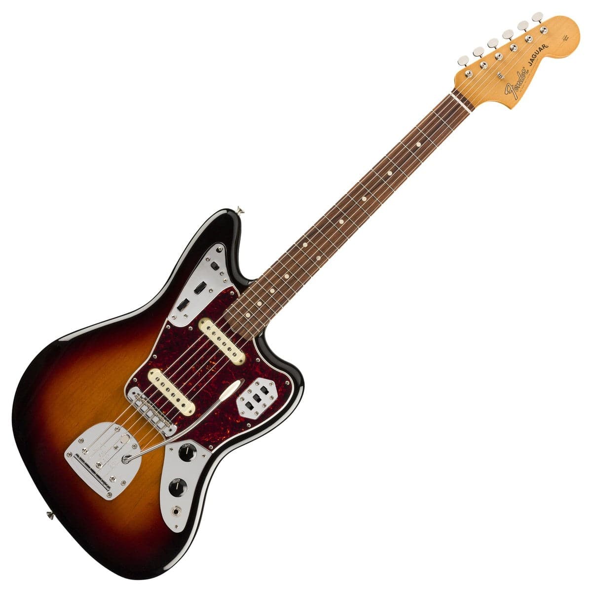 Fender Vintera '60s Jaguar - 3 Tone Sunburst - Pau Ferro Fingerboard