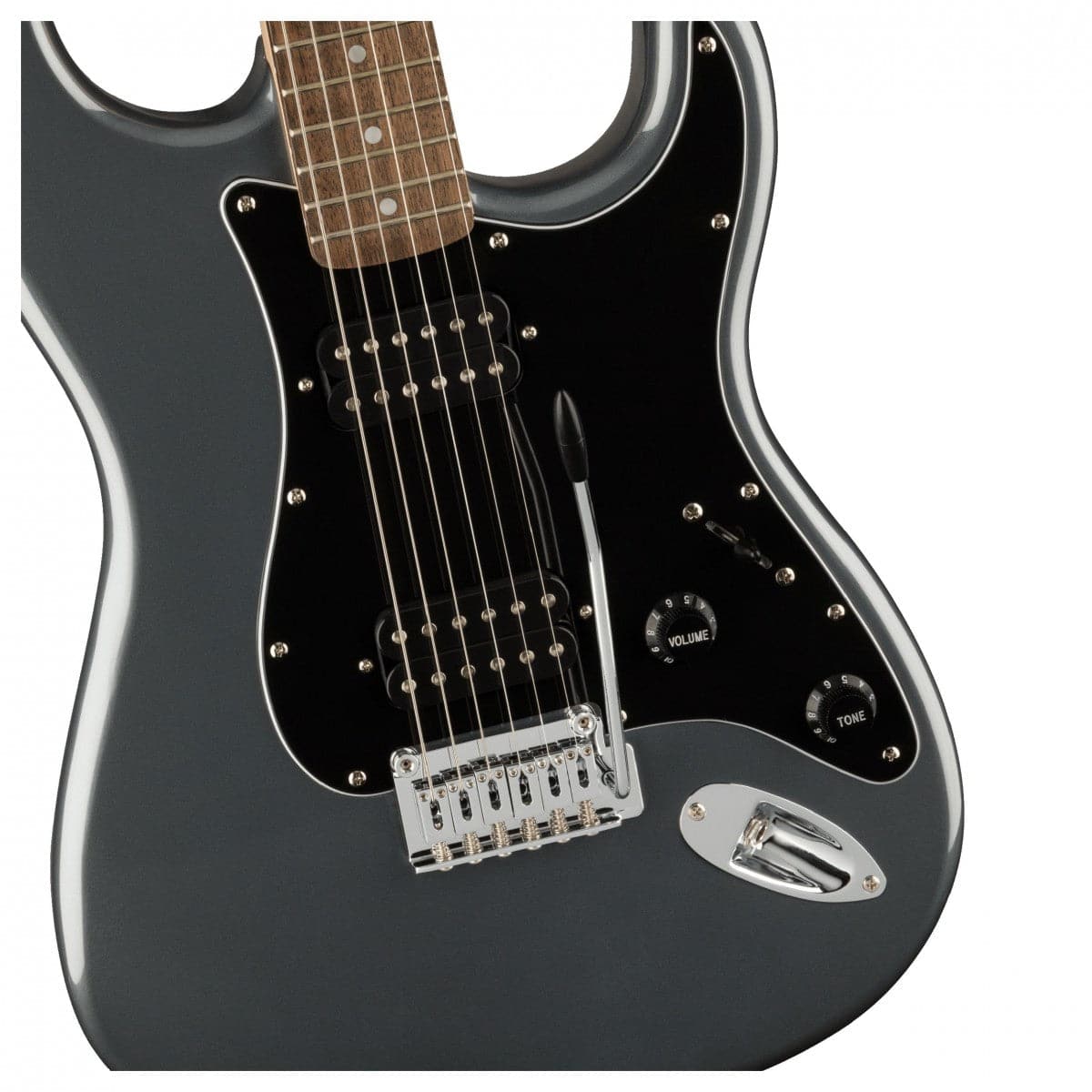 Squier Affinity Series Stratocaster - HH - Charcoal Frost Metallic