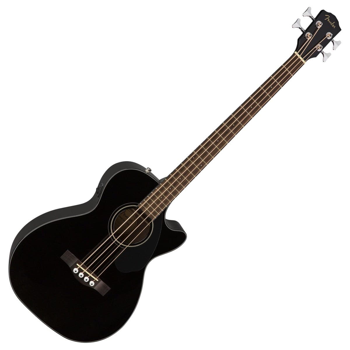 Fender CB-60SCE Electro Acoustic Bass - Black