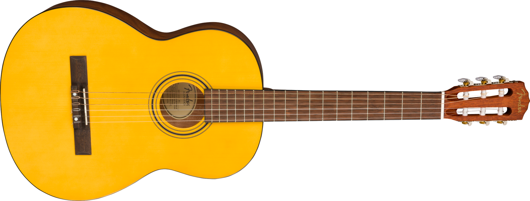 Fender ESC110 Education Series Full Size Classical Guitar Wide Neck - Natural + Gig Bag