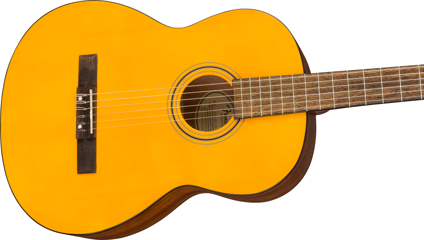 Fender ESC105 Educational Series Full Size Classical Guitar + Gig Bag