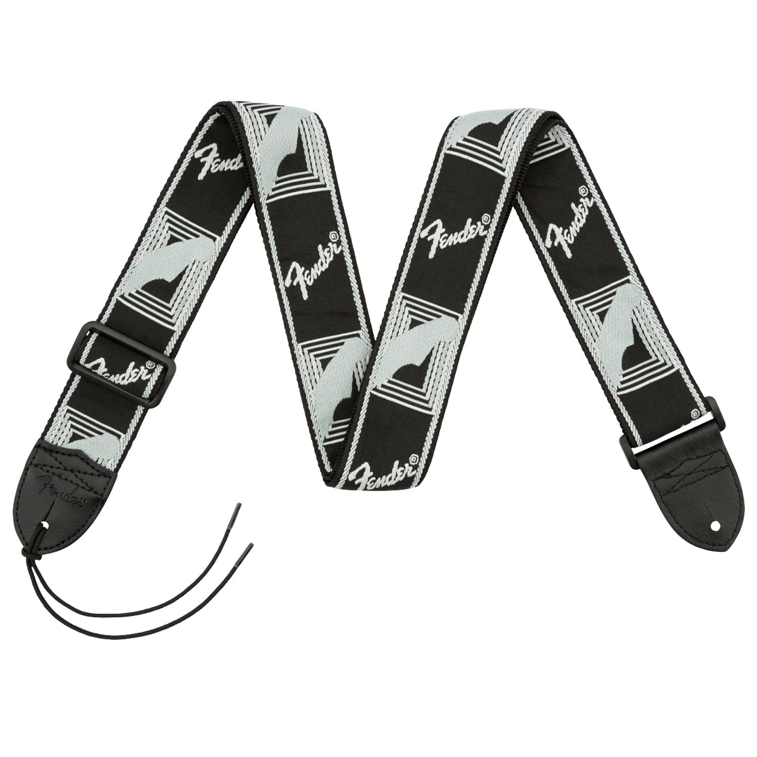 Fender Monogrammed Guitar Strap - Grey (0990681543)