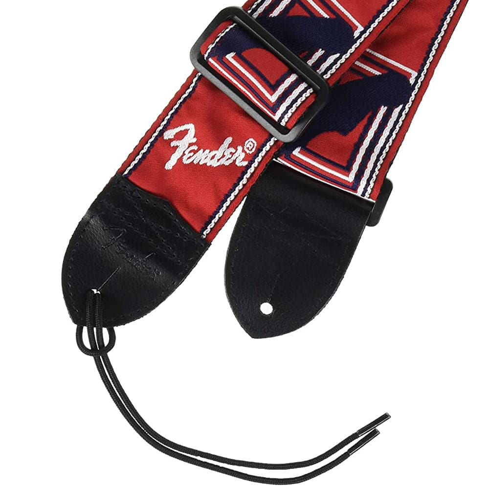 Fender Monogrammed Guitar Strap - Red (0990682000)