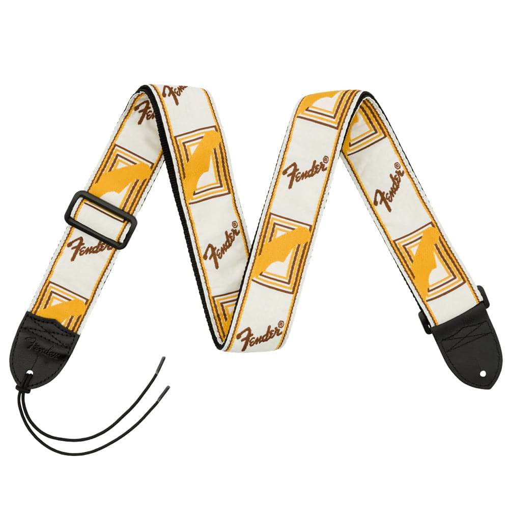 Fender Monogrammed Guitar Strap - White (0990683000)