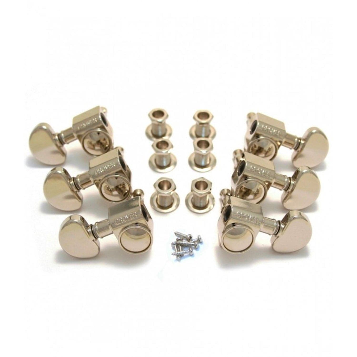 Grover 102-18N Original Rotomatics Machine Heads 18:1 - 3 a side - Nickel