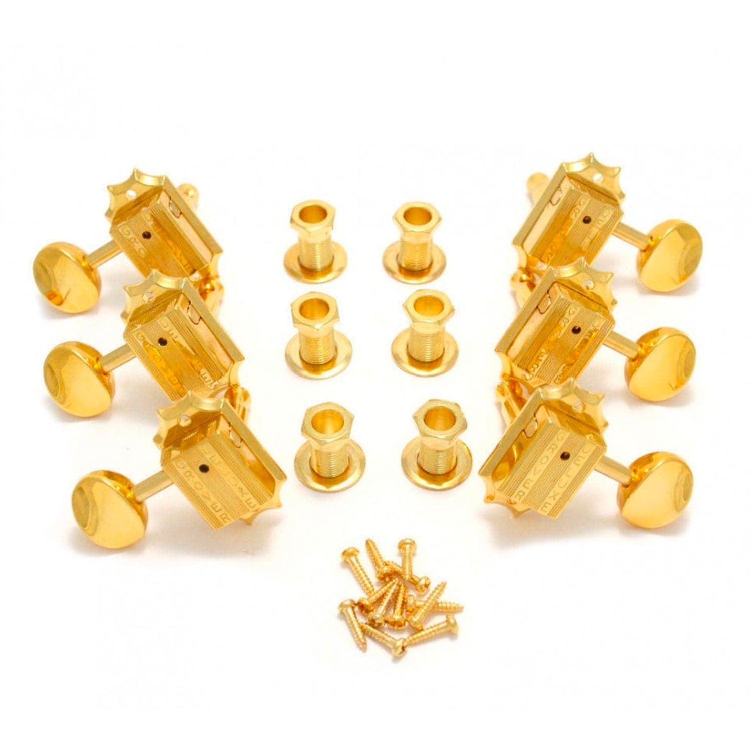 Grover 136G Machine Heads - 3 a side - Gold