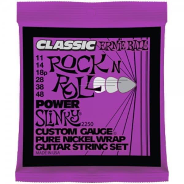 Classic Pure Nickel Power Slinky Electric Guitar Strings 11-48