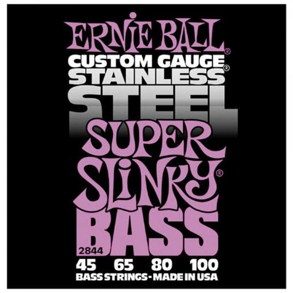 Stainless Steel Super Slinky Bass Guitar Strings 45-100