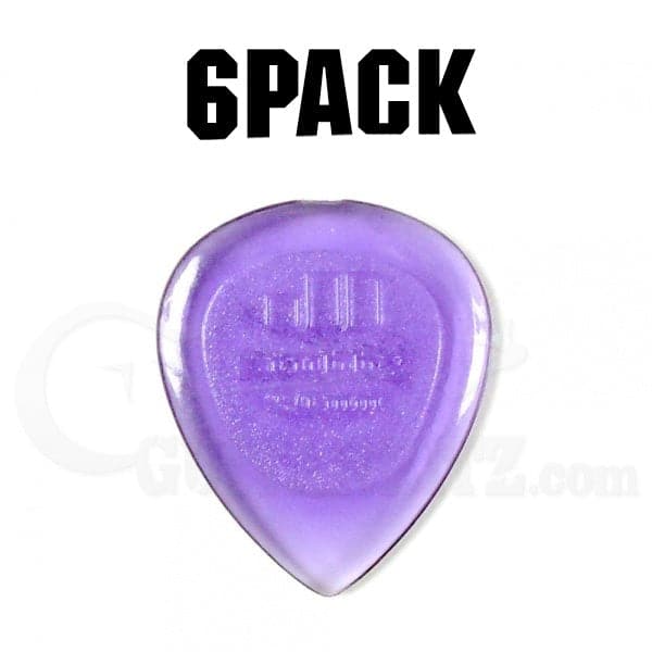 Stubby Plectrum Players Pack - 6 Pack - 2mm Light Purple