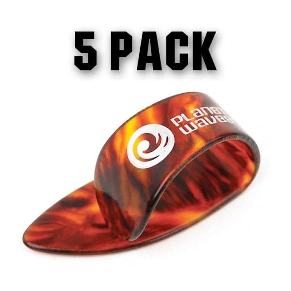Shell Thumbpick Players Pack - 5 Pack - LargeD'Addario Shell Thumbpick Players Pack - 5 Pack - Large
