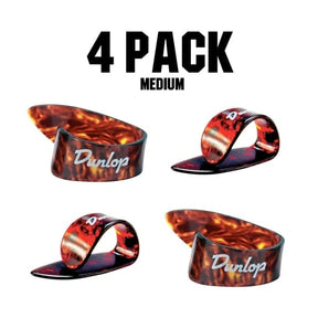 Shell Thumbpick Players Pack - 4 Pack - Medium