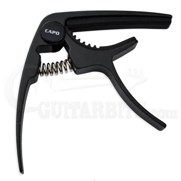 Guitarbitz Standard Acoustic & Electric Guitar Capo - Black