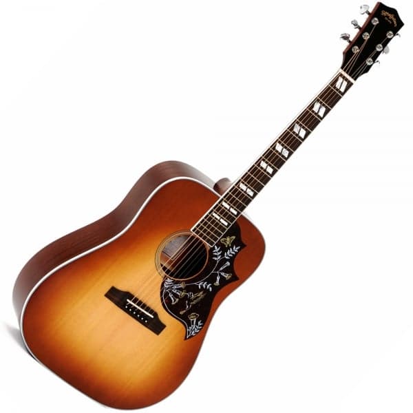 DM-SG5+ Electro Acoustic Dreadnought Guitar - Heritage Cherry Sunburst