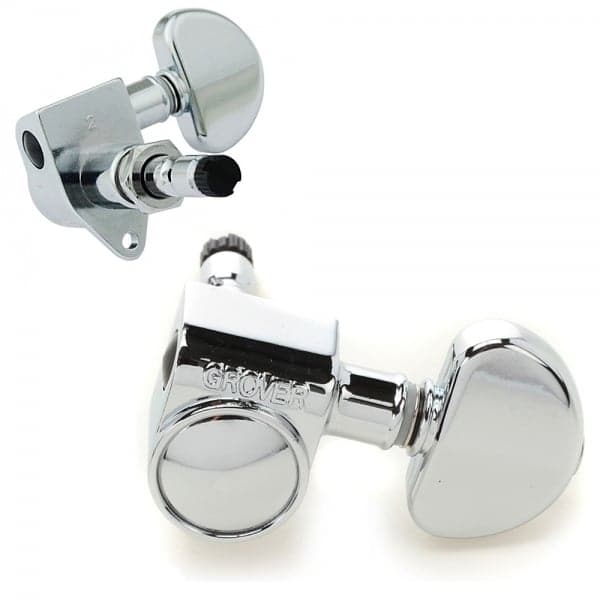 602C Locking Rotomatics Machine Heads - Chrome