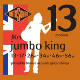 JK13 Jumbo King Phosphor Bronze Acoustic Guitar Strings Medium Lights 13-56