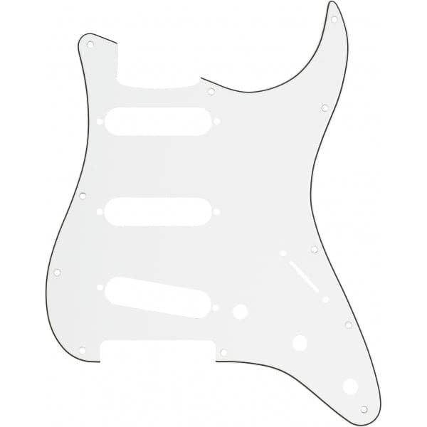 Stratocaster Pickguard Parchment 3 ply Scratchplate