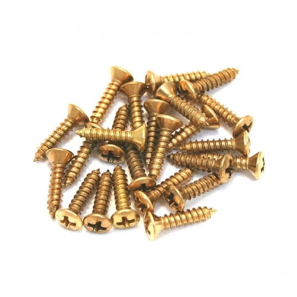 Genuine Pickguard Scratchplate Screws - 24 Pack - Gold