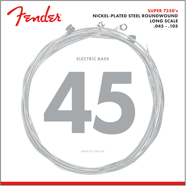 7250M Bass Guitar Strings - Medium - 45-105