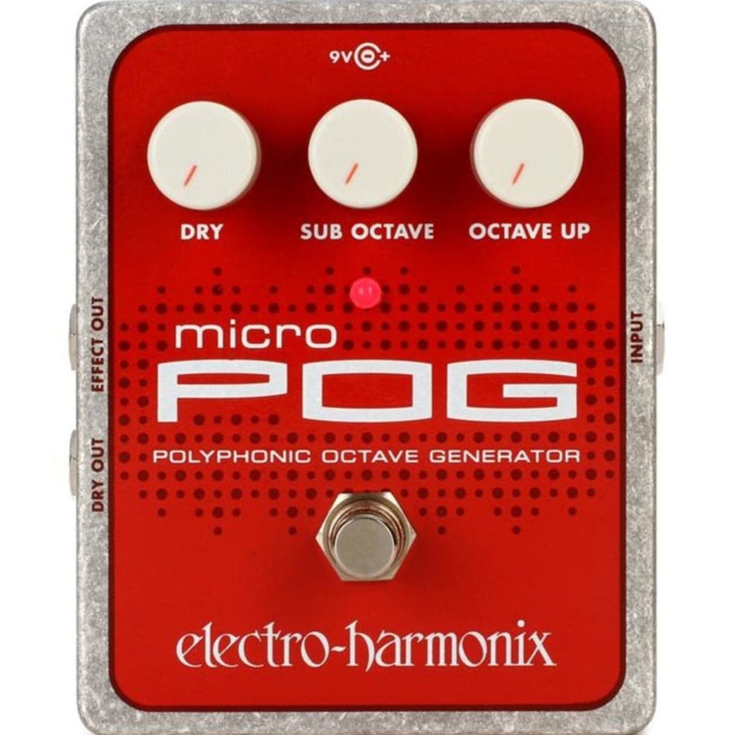 Electro-Harmonix Micro POG Polyphonic Octave Generator Pedal