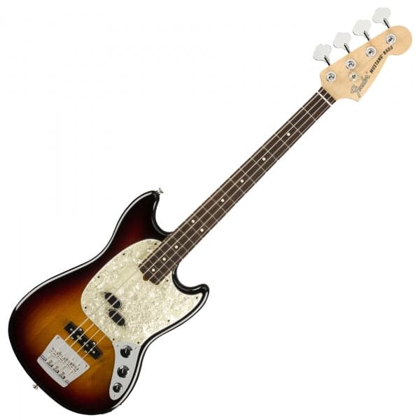 American Performer Mustang Bass PJ - 3-Colour Sunburst