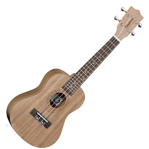 Tiare Concert Ukulele - All Black Walnut