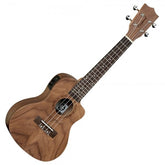 Tiare Concert Ukulele - Pacific Walnut - Electro + Gig Bag