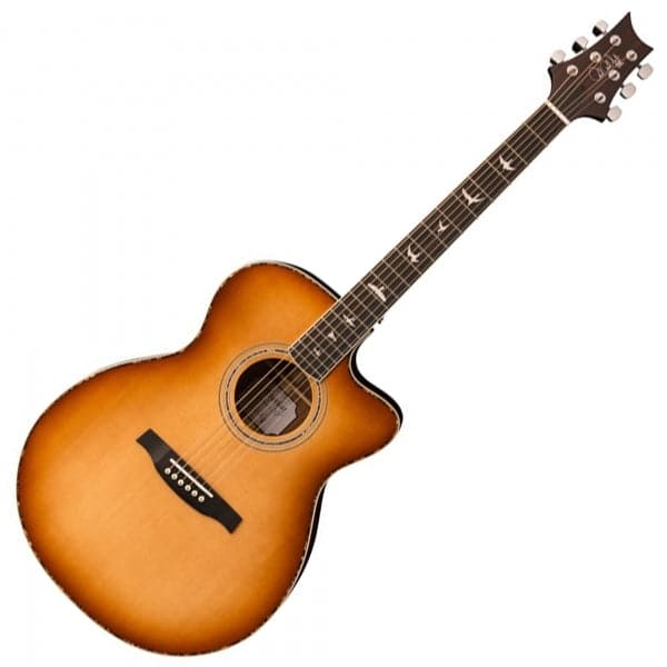 PRS SE Angelus Cutaway A40E Electro Acoustic - Tobacco Sunburst