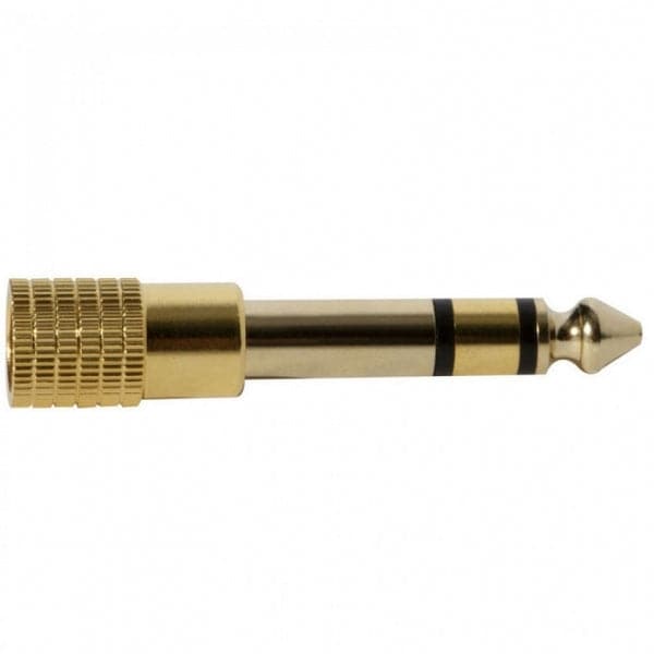 3.5mm (1/8") to 6.35mm (1/4") Headphone Adaptor