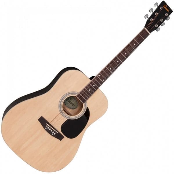 EW100N Dreadnought Acoustic Guitar - Natural