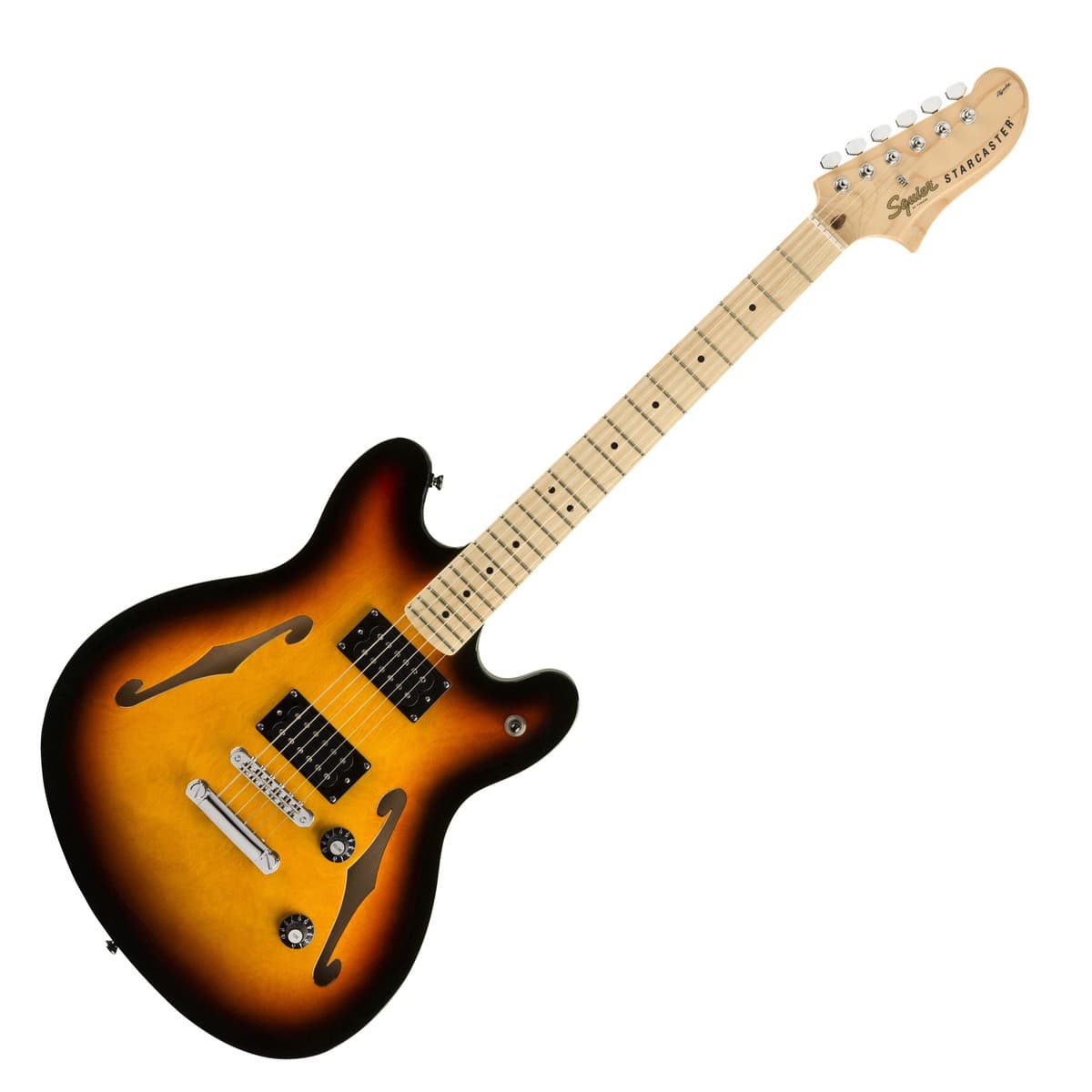 Squier Affinity Series Starcaster - Maple Fingerboard - 3-Color Sunburst