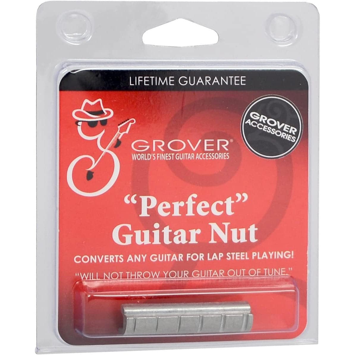Grover GP1103 'Perfect Guitar Nut' - Lap Steel Slide Converter / Nut Height Extender