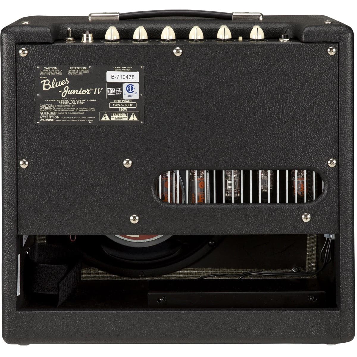 Fender Blues Junior IV 15 Watt Valve Combo Amplifier Black