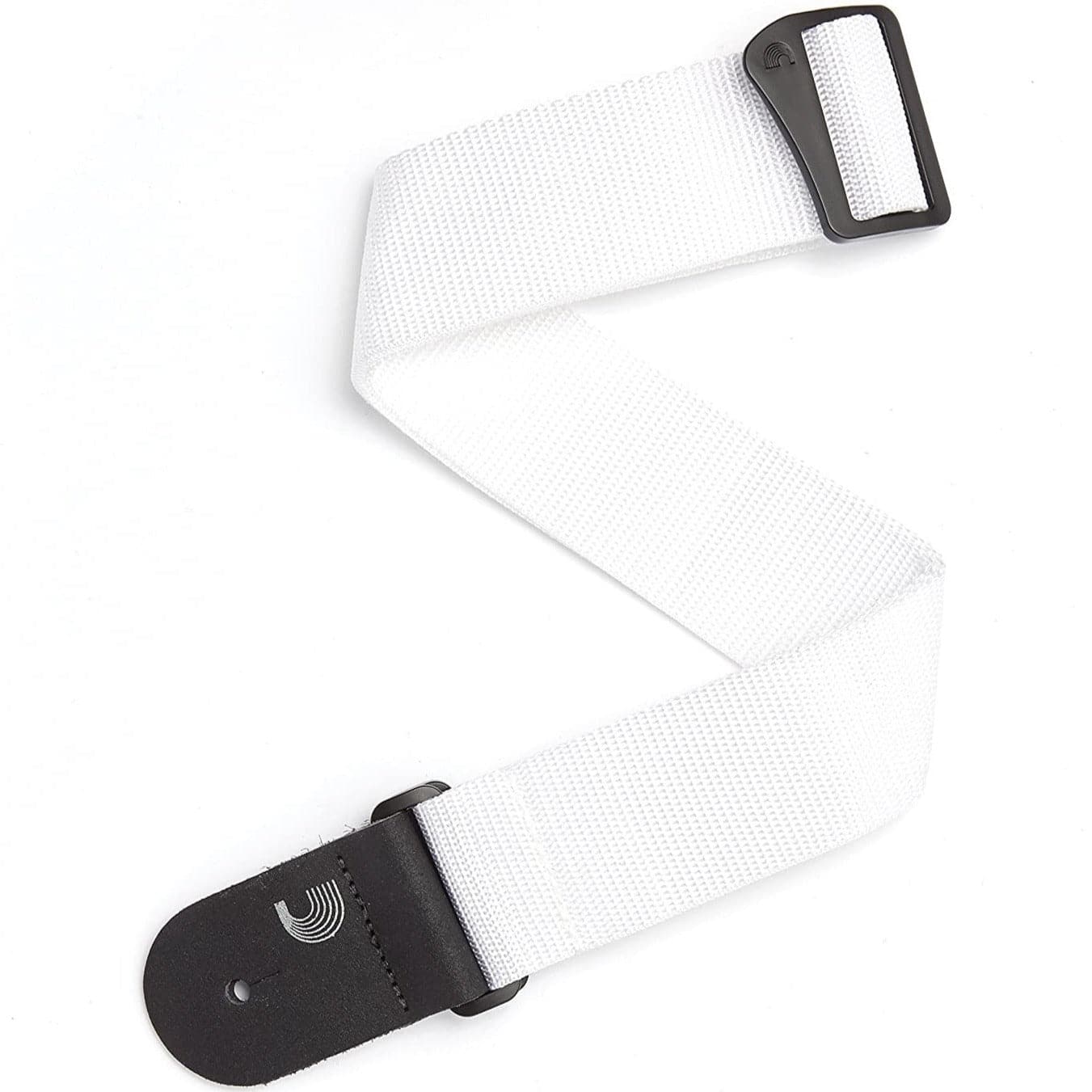 D'Addario PWS108 Guitar Strap - White