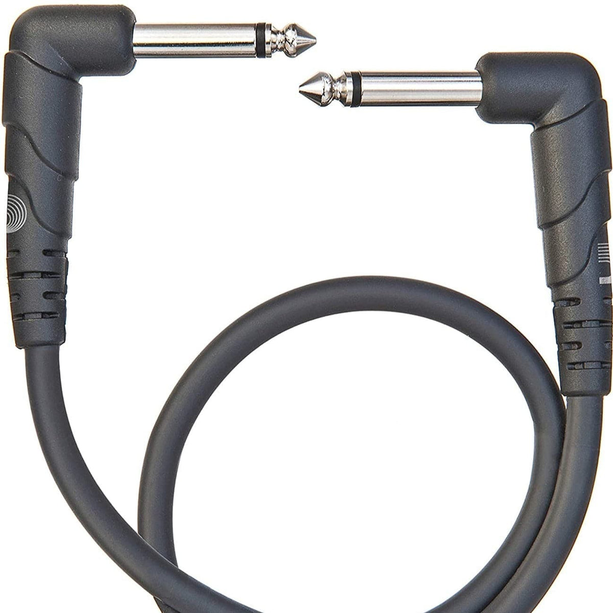 D'Addario Classic Patch Cable - 1 foot (30cm) Right Angle