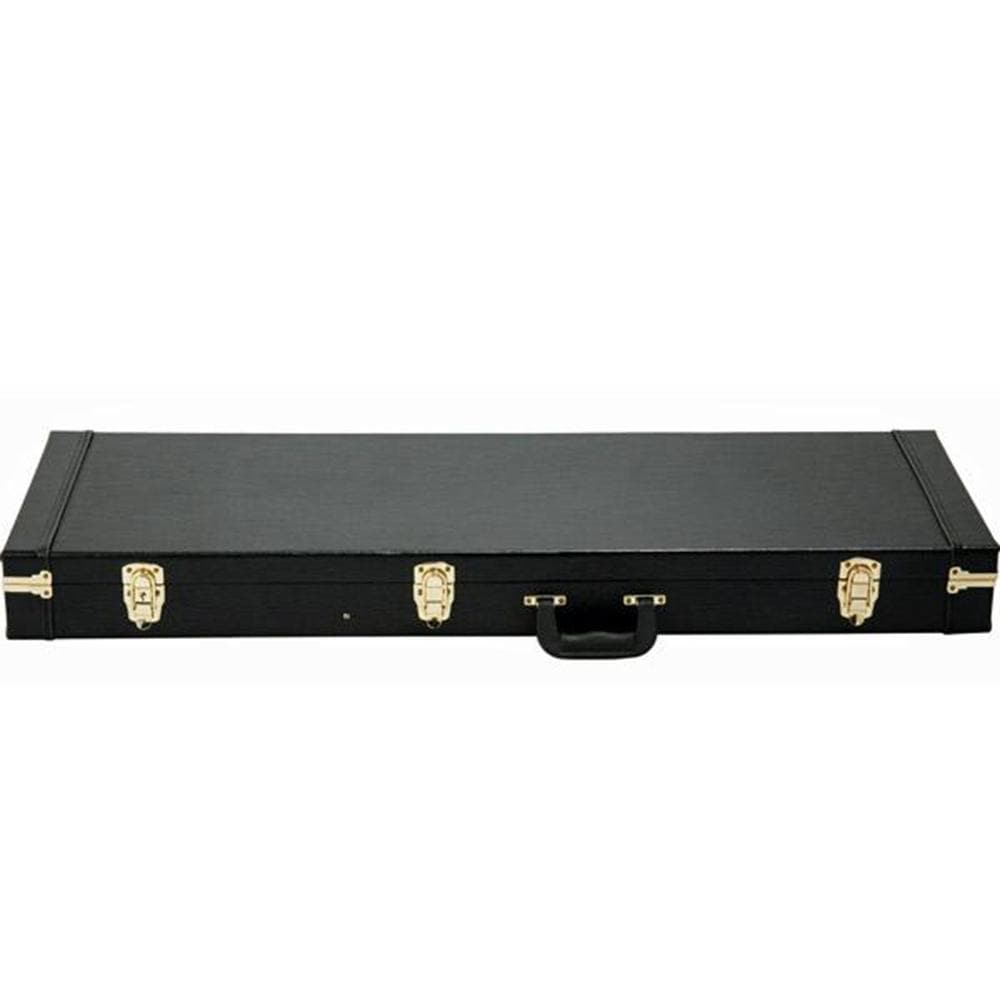 On Stage Oblong Hardshell Electric Guitar Case Black