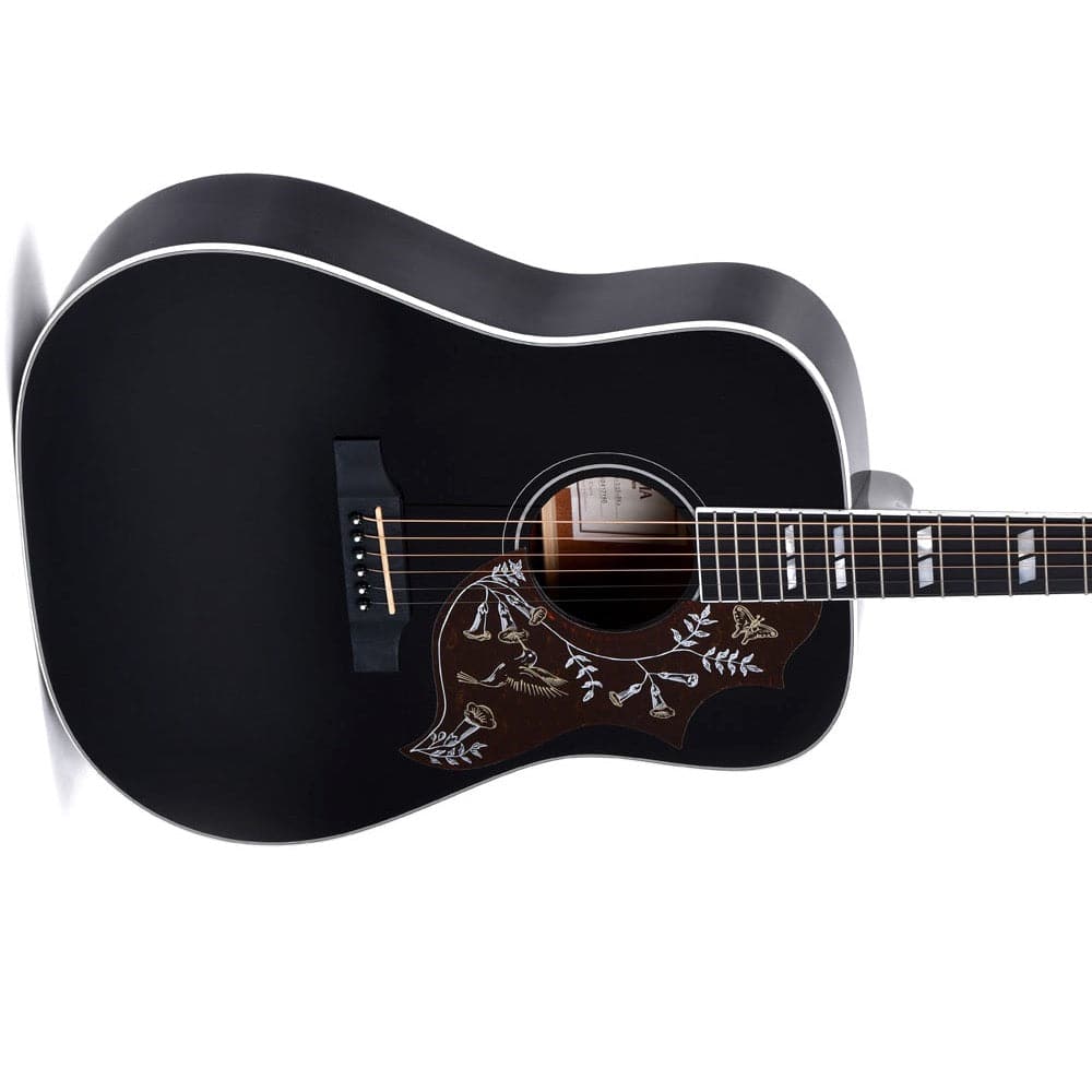 Sigma DM-SG5 Electro Acoustic Dreadnought Guitar - Black