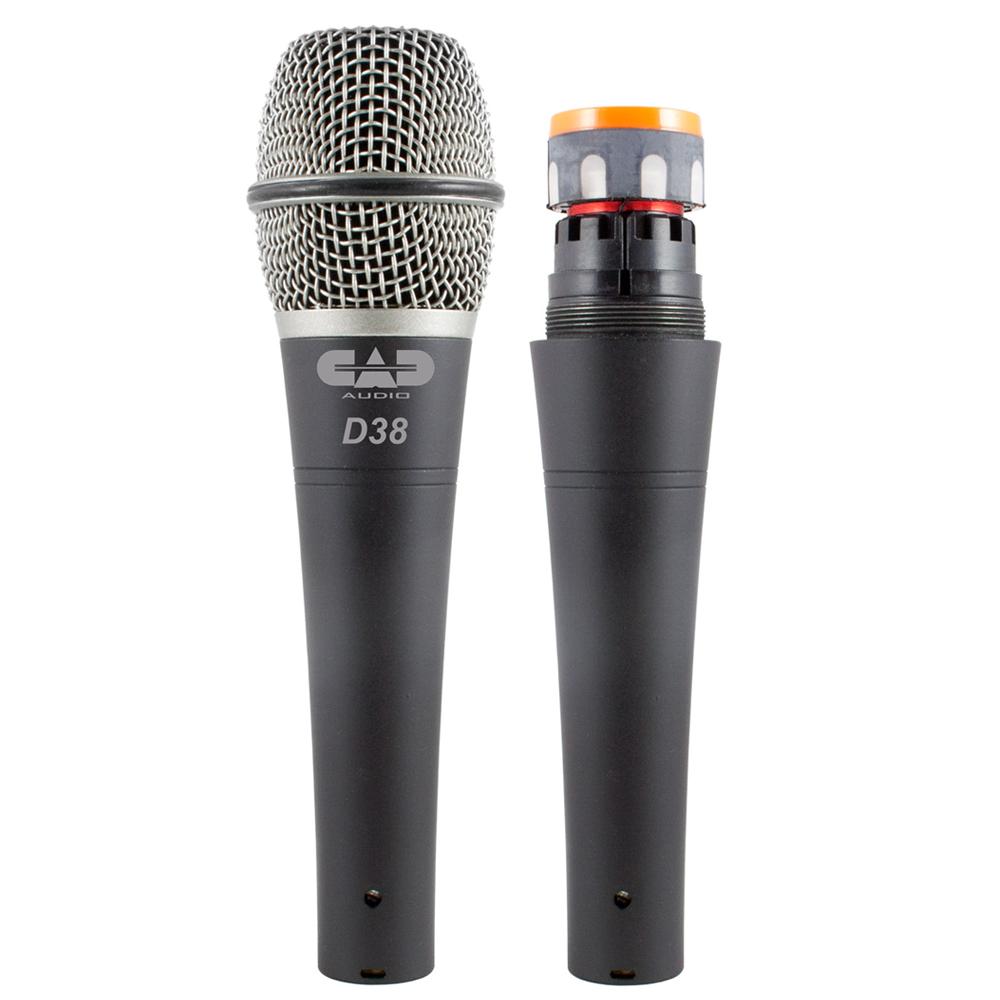 CAD Audio Live D38 Supercardioid Dynamic Vocal Microphone - 3 Pack