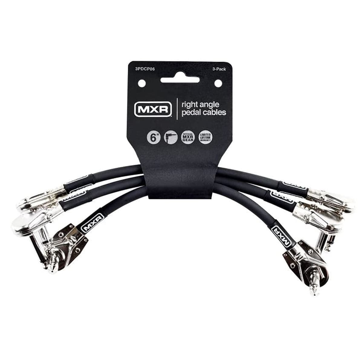 MXR Low Profile Patch Cables - 6inches (15cm) - 3 Pack