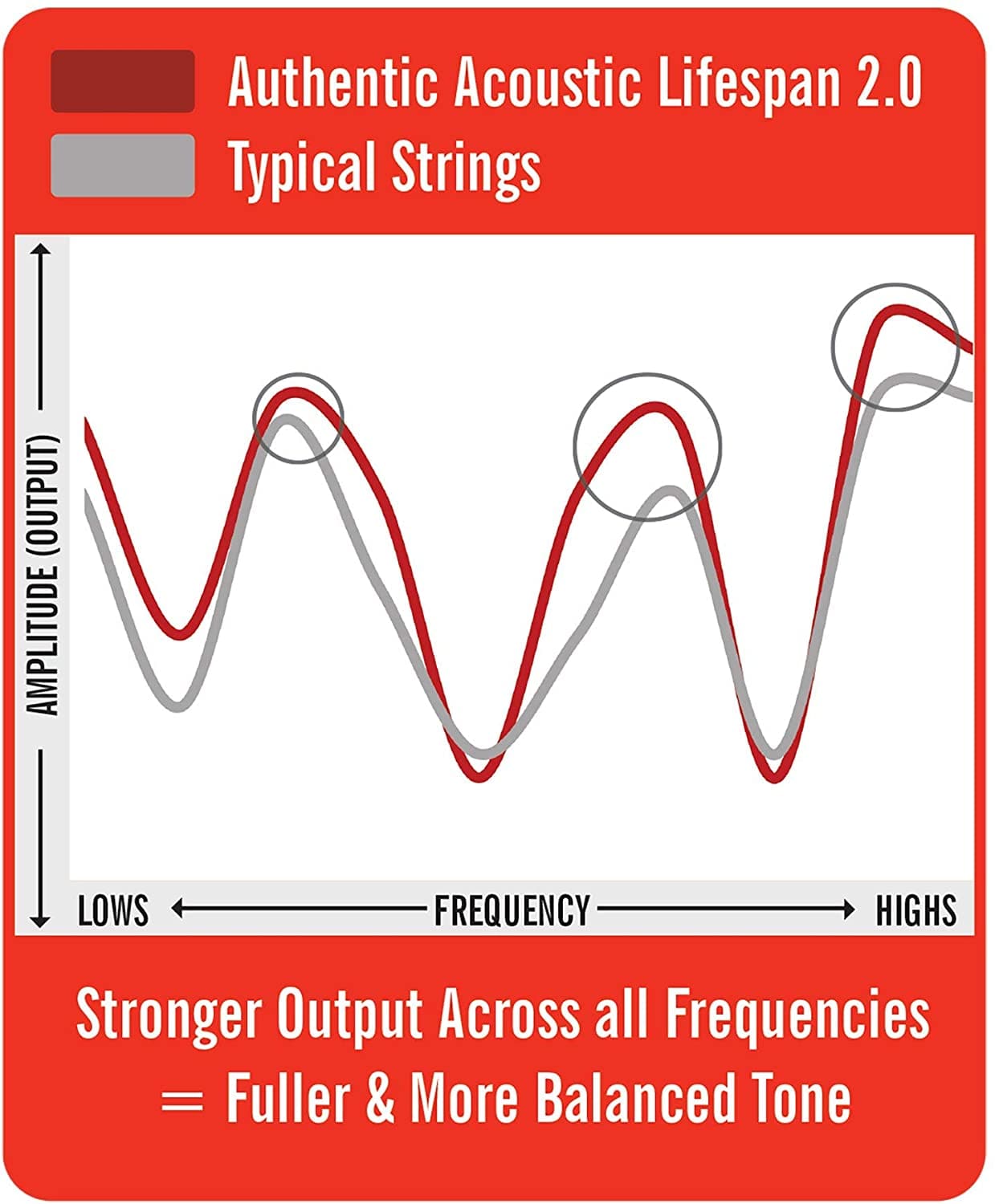 Martin Strings MA540T Authentic Acoustic Lifespan Phosphor Bronze Guitar Strings Light - 12-54