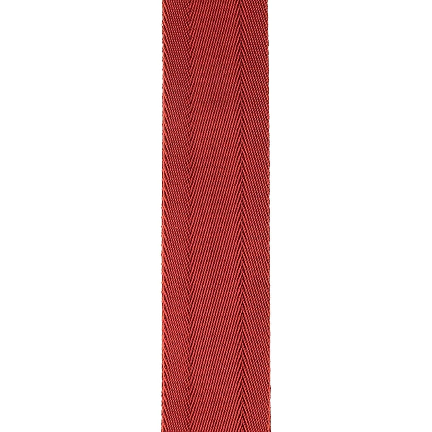 D'Addario Auto lock Guitar Strap - Blood Red