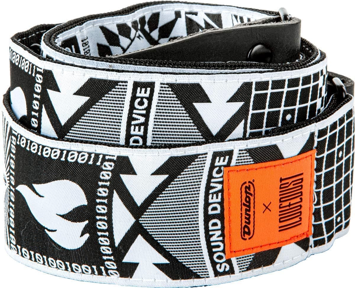 Jim Dunlop ILD10 I Love Dust Guitar Strap - Out of Control