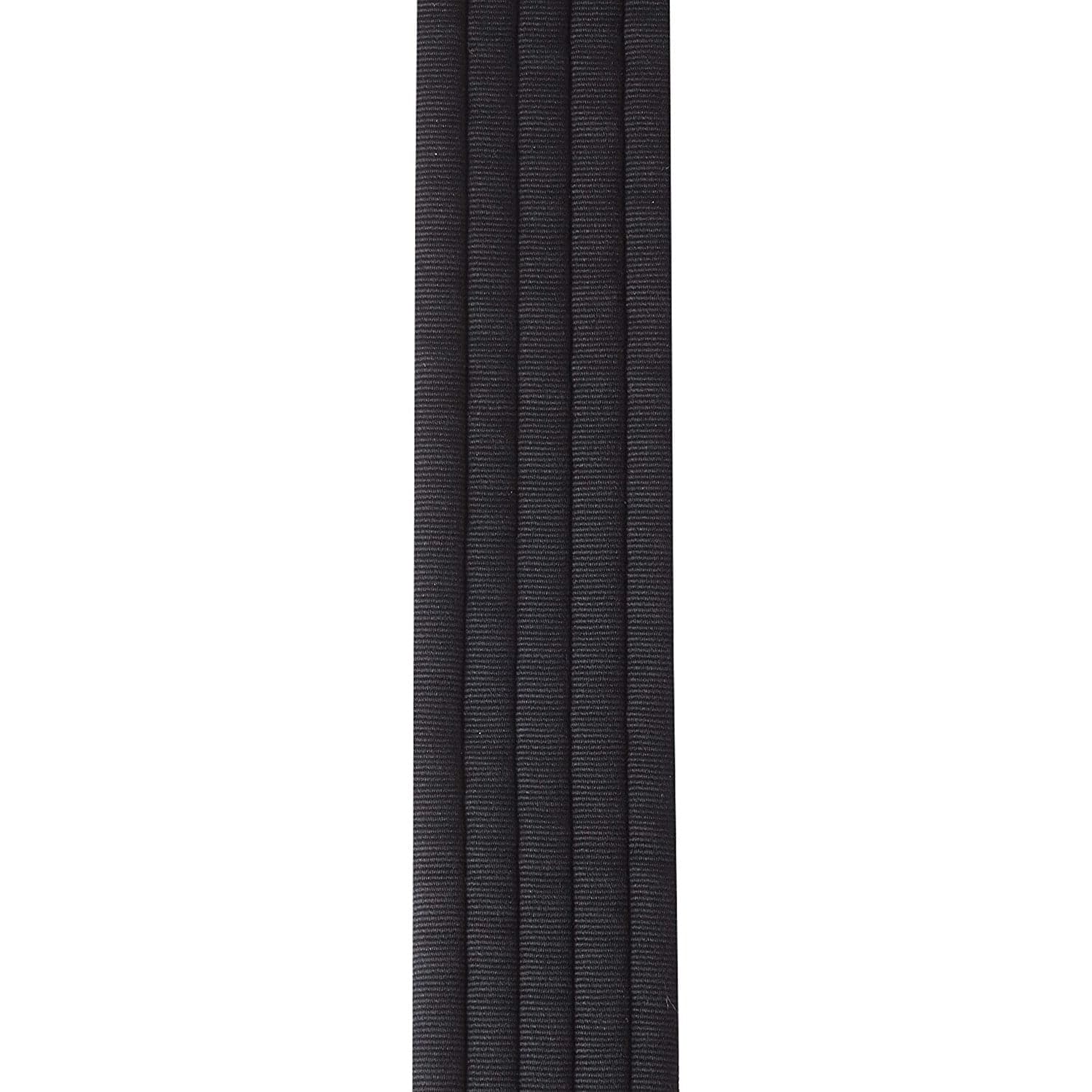 D'Addario 50BAL01 Auto lock Guitar Strap - Black Padded