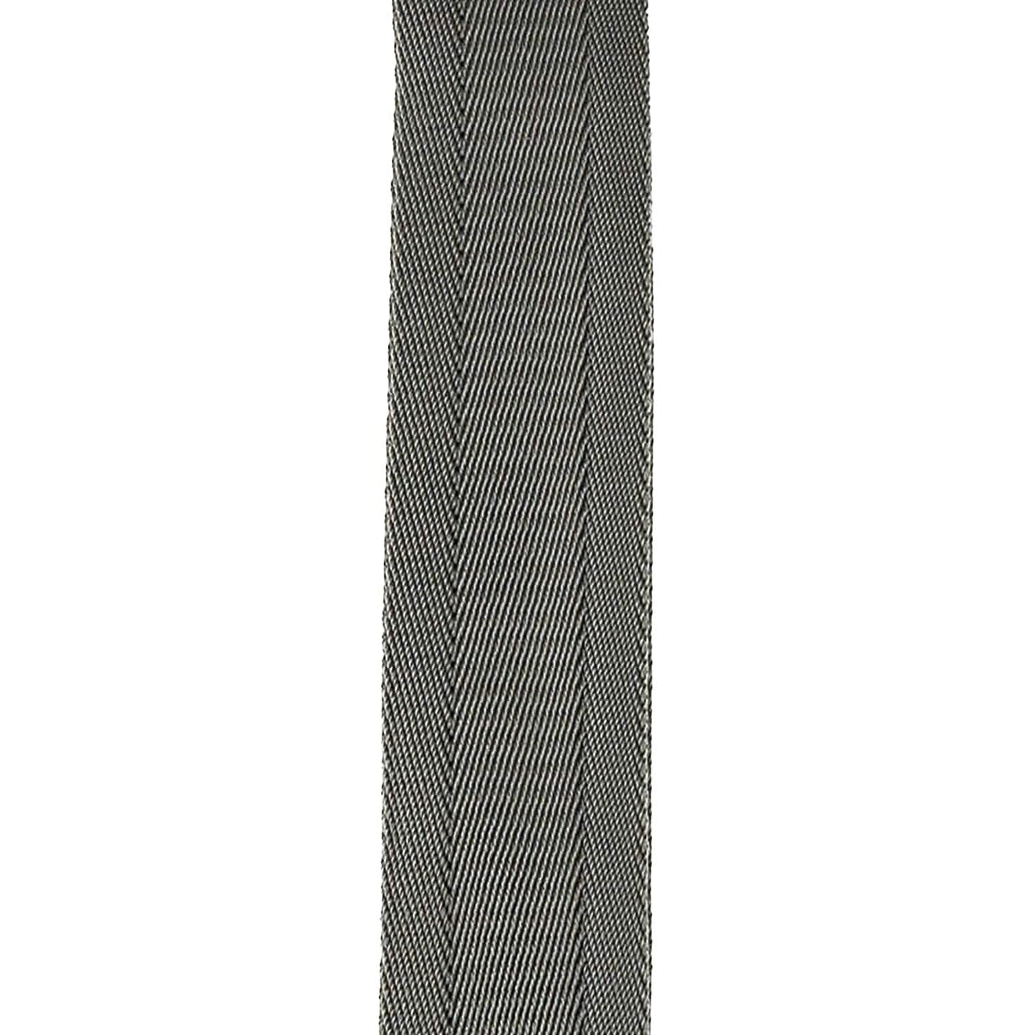D'Addario Auto lock Guitar Strap - Metal Grey