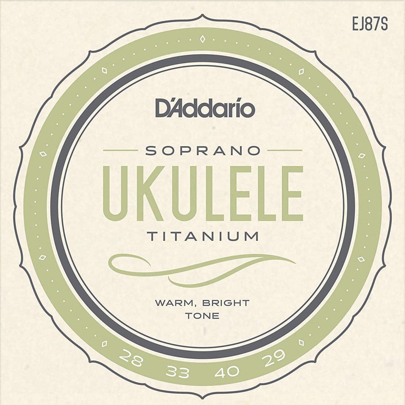 D'Addario EJ87S Titanium Soprano Ukulele Strings
