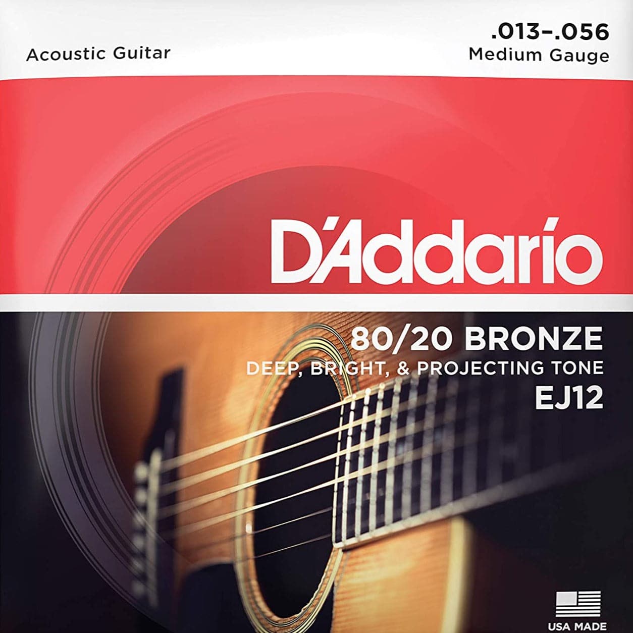 D'Addario EJ12 Acoustic Guitar Strings