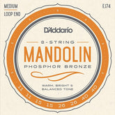 D'Addario EJ74 Phosphor Bronze Mandolin Strings - Medium 11-40
