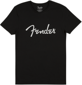Fender Spaghetti Logo T Shirt - Black - XXL