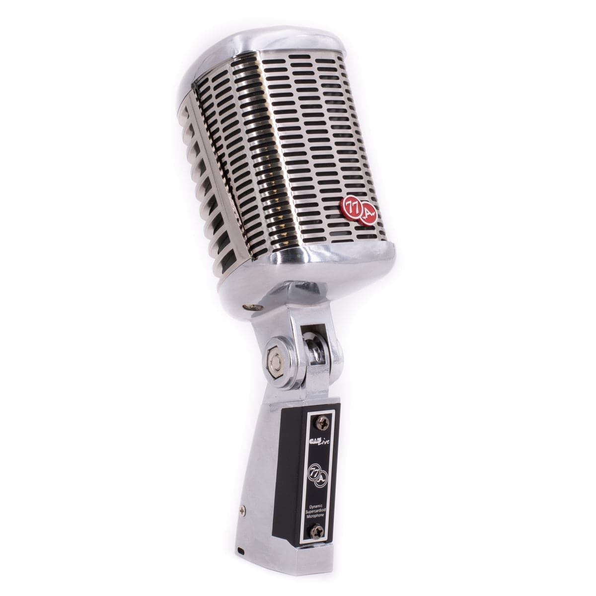 CAD Live A77 USB Supercardioid Large Diaphragm Dynamic Side Address Microphone ~ Chrome