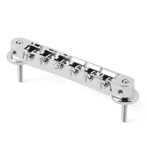 TonePros AVR2 Style Tune-o-Matic Bridge for Gibson Les Paul & SG - Chrome (ABR-1)