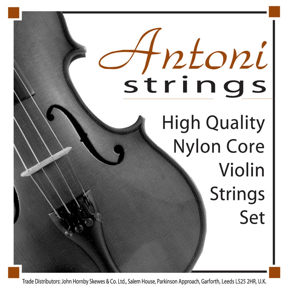 Antoni Violin String Set ~ 1/2 & 1/4 Size